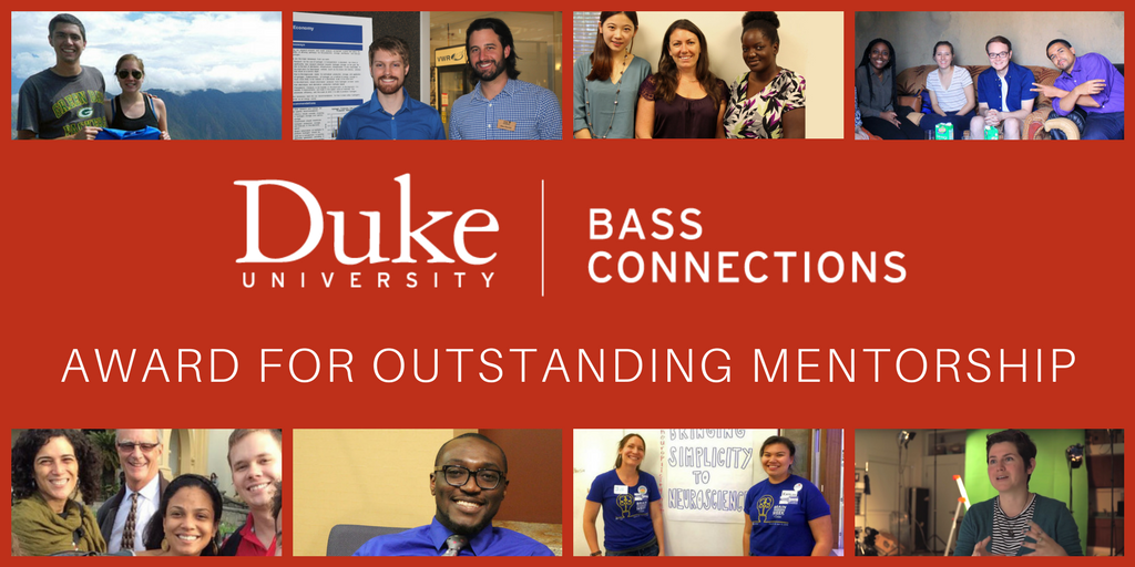 Bass Connections Award for Outstanding Mentorship