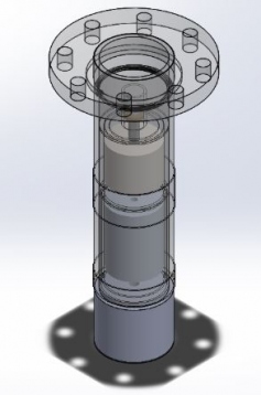 Low Temperature Gradient Stirling Engine Model.