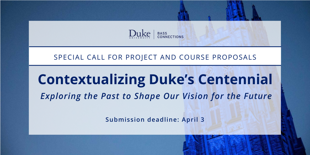 Special Call for Proposals