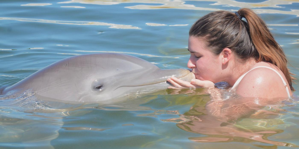Dana and dolphin.