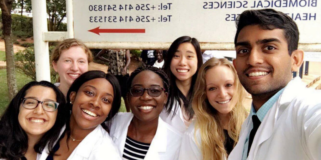 Students on Bass Connections team in Kampala, Uganda, in 2016.