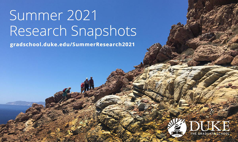 Summer Research Snapshots on The Graduate School website.