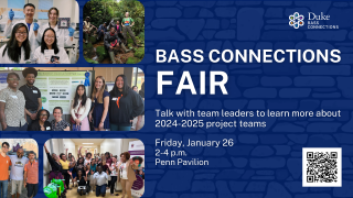 Bass Connections Fair.