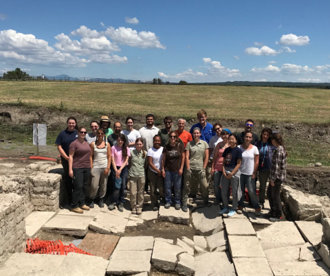 Smart Archaeology team in the field