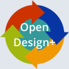 Open Design+ icon.