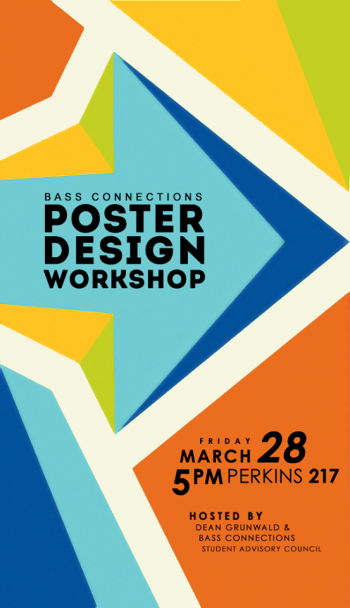 3/28: Poster Design Workshop