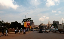 Traffic in Kampala.