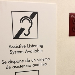 Assistive hearing.