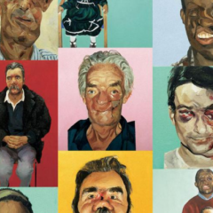 Image: Saving Faces Art Project by Mark Gilbert, Commissioned by surgeon Iain Hutchinson as part of the Facial Surgery Research 
