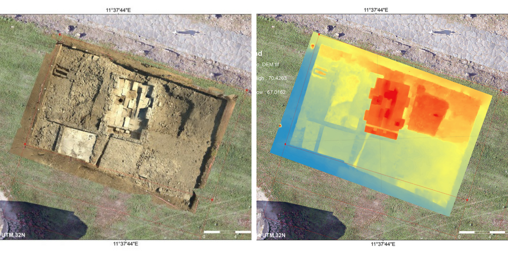 Vulci excavation