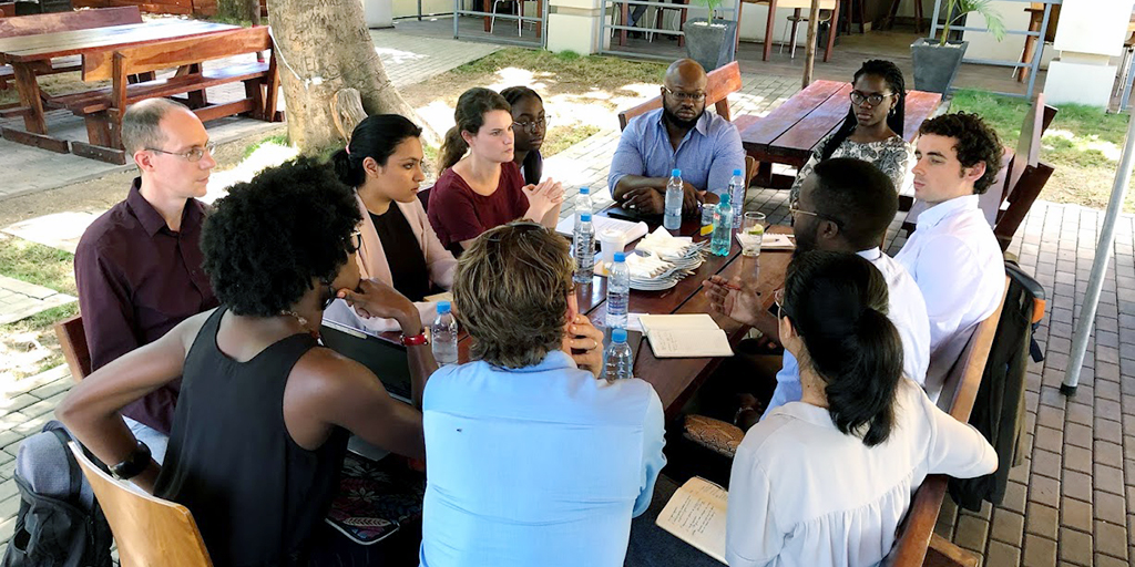 Bass Connections team members in Zambia.