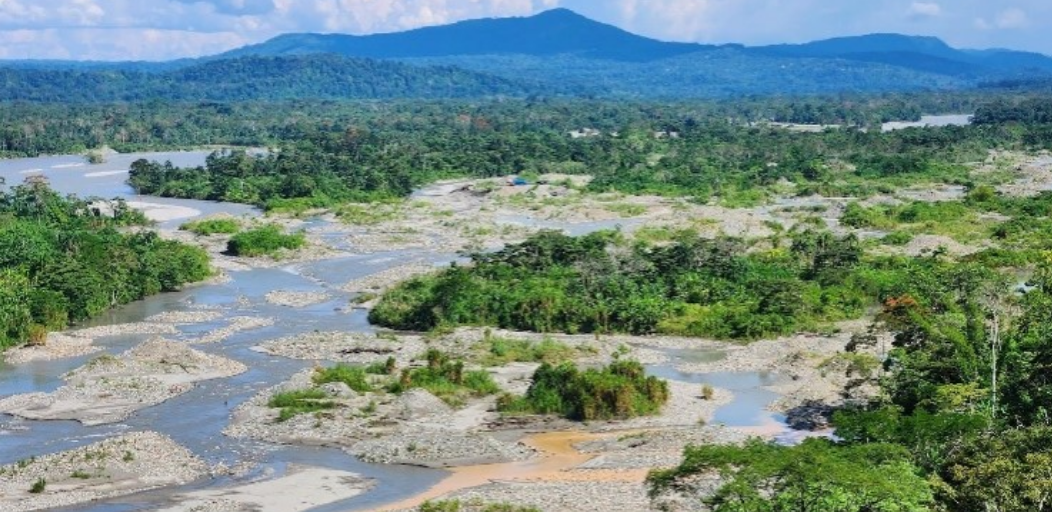 The Napo River in the Ecuadorian Amazon.